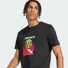 Camiseta Estampada Slogan de Futebol Adidas Masculino - Foto 5