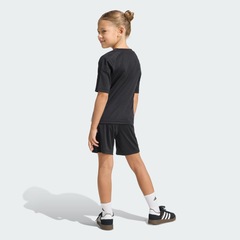 Conjunto Camiseta + Shorts Tiro 26 adidas Infantil - Foto 4