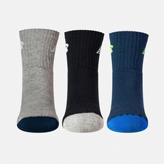 Meia Kit 3 Pares New Balance Cano Alto Infantil - Foto 3