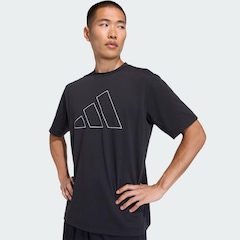 Camiseta adidas Logo Feelready Workout Essentials - Masculina - Foto 5