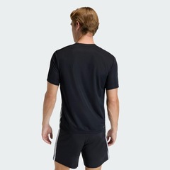 Camiseta adidas Workout Essentials Base 3 Listras - Masculina - Foto 2