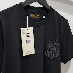 Camisa do Santos Retrô Pelé Athleta - Masculina - Foto 3