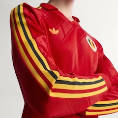 Camisa da Bélgica Manga Longa Retrô 1986 adidas - Masculina - Foto 6