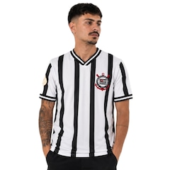 Camisa do Corinthians Retrô 1971 Tradição Alvinegra Coimbra - Masculina - Foto 2