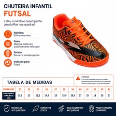 Chuteira Futsal Infantil Joma Evolution - Foto 8