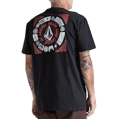 Camiseta Volcom Round Out - Masculina - Foto 2
