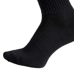 Kit com 3 pares de Meia Cano Médio The North Face Everyday Standard Crew - Unissex - Foto 3