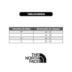 Kit com 3 pares de Meia Cano Médio The North Face Everyday Standard Crew - Unissex - Foto 4