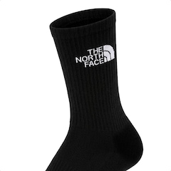 Kit com 3 pares de Meia Cano Médio The North Face Multi Sport Cush Crew Sock - Unissex - Foto 2