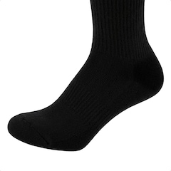Kit com 3 pares de Meia Cano Médio The North Face Multi Sport Cush Crew Sock - Unissex - Foto 3