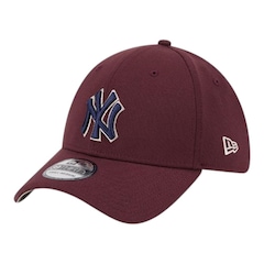 Boné Adulto New Era 3930 Navy New York Yankees Aba Curva - Foto 2