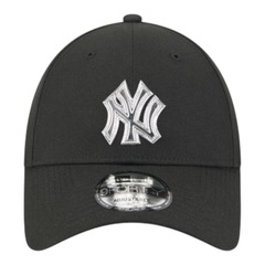 Boné Adulto New Era 940snap Liquid Metal New York Yankees Aba Curva - Foto 1