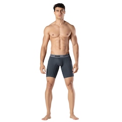 Cueca Boxer Malhas Keeper Microfibra Long Leg - Foto 3