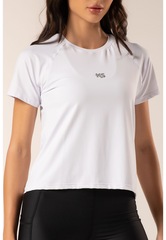 Blusa Croped Malhas Keeper UV Protection Feminina - Foto 4