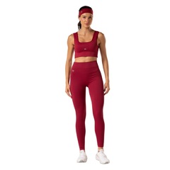 Calça Legging Malhas Keeper Canelada sem Costura Feminina - Foto 1