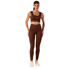Calça Legging Malhas Keeper Canelada sem Costura Feminina - Foto 5