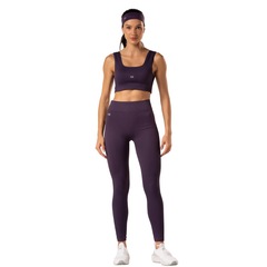 Calça Legging Malhas Keeper Canelada sem Costura Feminina - Foto 1