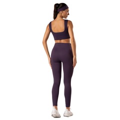 Calça Legging Malhas Keeper Canelada sem Costura Feminina - Foto 3