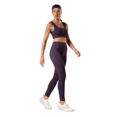 Calça Legging Malhas Keeper Canelada sem Costura Feminina - Foto 5