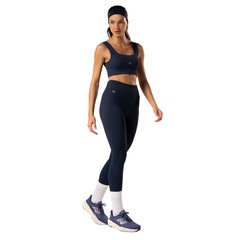 Calça Legging Malhas Keeper Canelada sem Costura Feminina - Foto 4