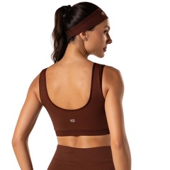 Top Malhas Keeper Cavado Liso sem Costura Feminino - Foto 3