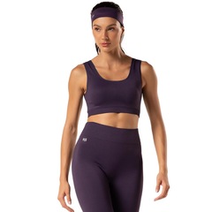 Top Malhas Keeper Cavado Liso sem Costura Feminino - Foto 2