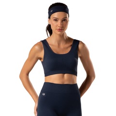 Top Malhas Keeper Cavado Liso sem Costura Feminino - Foto 1