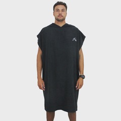 Toalha Poncho Rusty R Dot Black - Masculina - Foto 2