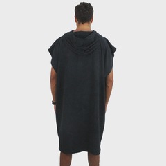 Toalha Poncho Rusty R Dot Black - Masculina - Foto 3