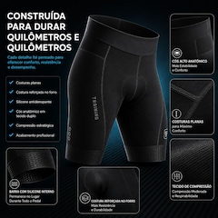 Bermuda Ciclismo Free Force Training Invert Gel - Masculina - Foto 3