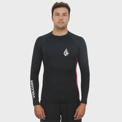 Camiseta de Lycra Volcom Lido Solid - Masculina - Foto 2