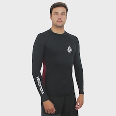Camiseta de Lycra Volcom Lido Solid - Masculina - Foto 3