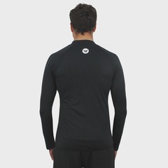 Camiseta para Surf Masculina Hang Loose Typo Black - Foto 4