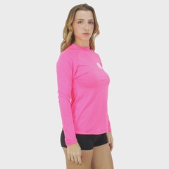 Camiseta de Lycra Rip Curl Icons Surf Uv Watermelon - Feminina - Foto 4