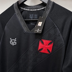 Camisa do Vasco da Gama VG Resistência Black - Masculina - Foto 3