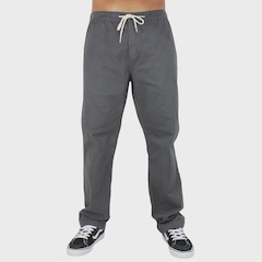 Calça Quiksilver Taxer Twill Cinza - Masculina - Foto 2