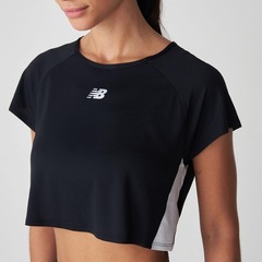 Camiseta Cropped New Balance Fast Days -  Feminina - Foto 4