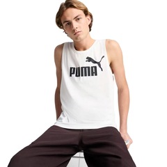 Camiseta Regata Masculina Puma Essentials Logo Tank - Foto 3