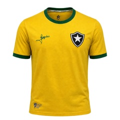 Camisa do Botafogo Edição Especial Brasil Jairzinho RetrôMania - Masculina - Foto 1