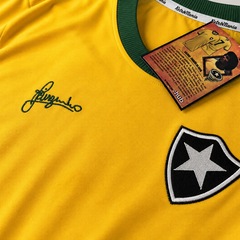 Camisa do Botafogo Edição Especial Brasil Jairzinho RetrôMania - Masculina - Foto 4