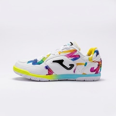 Chuteira de Futsal Infantil Joma Top Flex Graffiti - Foto 2