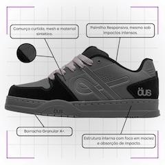 Kit Tênis Öus Quina e Meia - Masculino - Foto 5