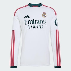 Camisa Real Madrid I 26/27 adidas Manga Longa Masculina - Foto 1