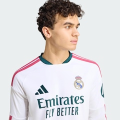 Camisa Real Madrid I 26/27 adidas Manga Longa Masculina - Foto 4