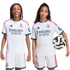 Camisa Real Madrid I 26/27 adidas Infantil - Foto 1