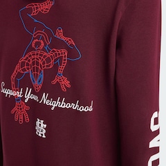 Blusão de Moletom adidas Marvel Spider-Man Infantil - Foto 4
