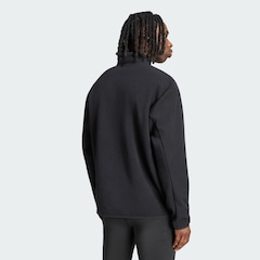 Blusão de Moletom Fleece Zíper Meia Altura adi365 Running Essentials Winterised adidas Masculino - Foto 3