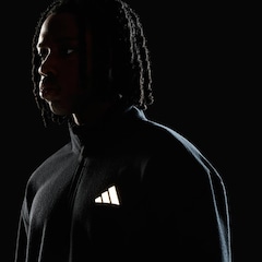 Blusão de Moletom Fleece Zíper Meia Altura adi365 Running Essentials Winterised adidas Masculino - Foto 6