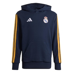Blusa Capuz Real Madrid Infantil adidas Unissex - Foto 1
