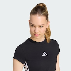 Camiseta adidas Essentials Três Listras Slim Feminino - Foto 5